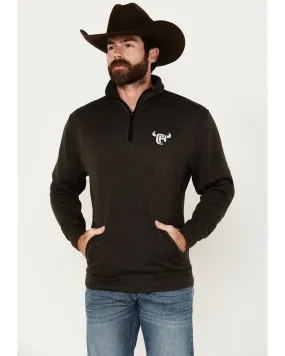 Product Name:  Cowboy Hardware Men's Speckle Logo 1/4 Zip Pullover