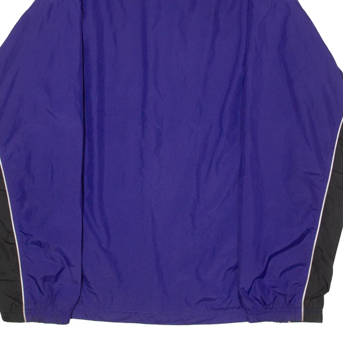 REEBOK Mens Windbreaker Jacket Purple 90s Colourblock L