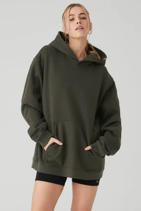 Renown Heavy Weight Hoodie - Stealth Green