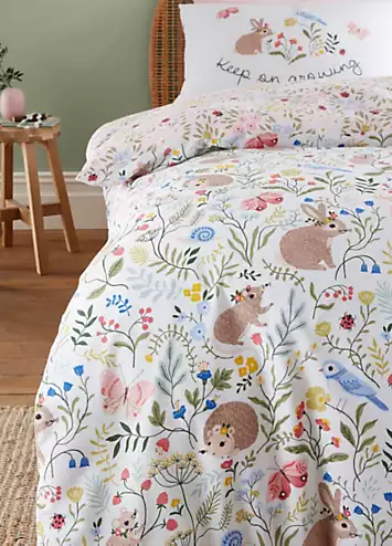 RHS Garden Animals Duvet Cover Set | Kaleidoscope