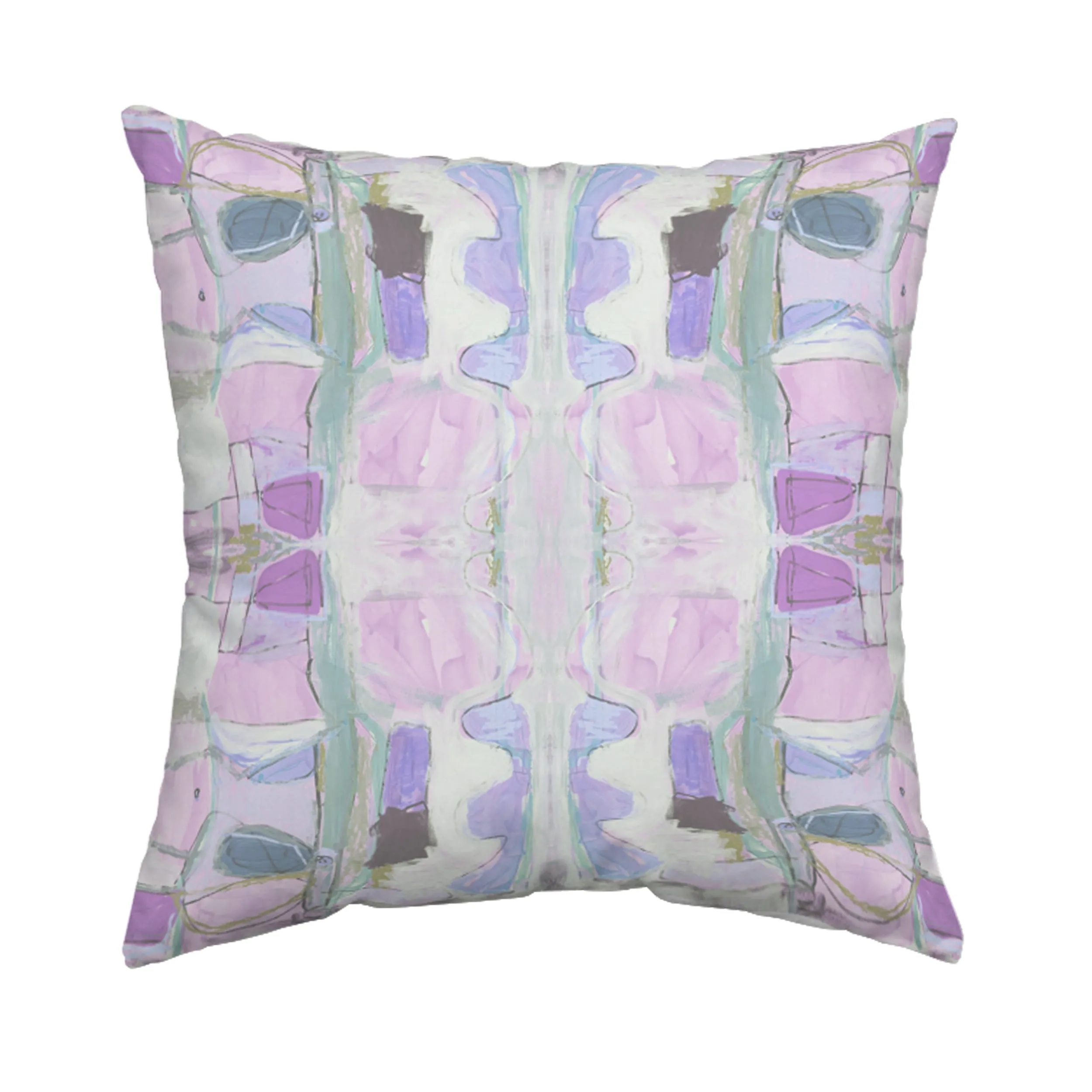 Right Or Wrong Lilac Pillow