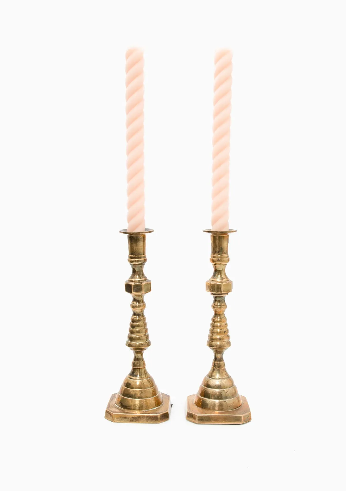 Rope Candles Pair 10