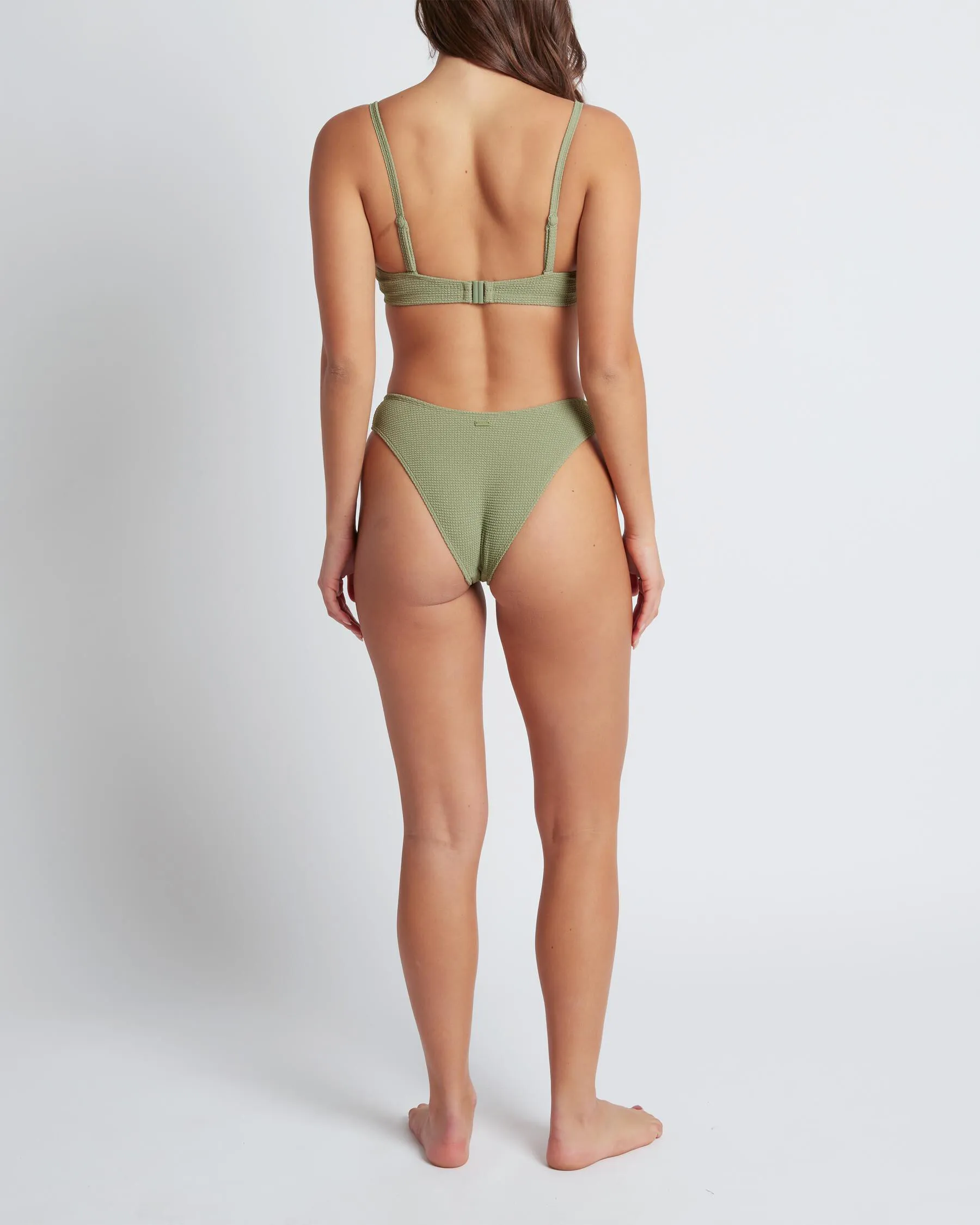 Roxy Essaouira Moderate High Cut Bikini Bottom