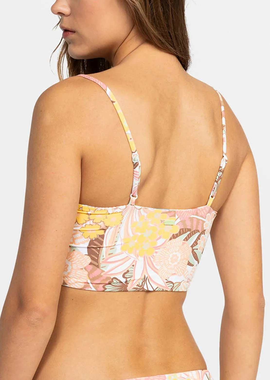 Roxy Women's Playa Paradise Tank Bikini Top