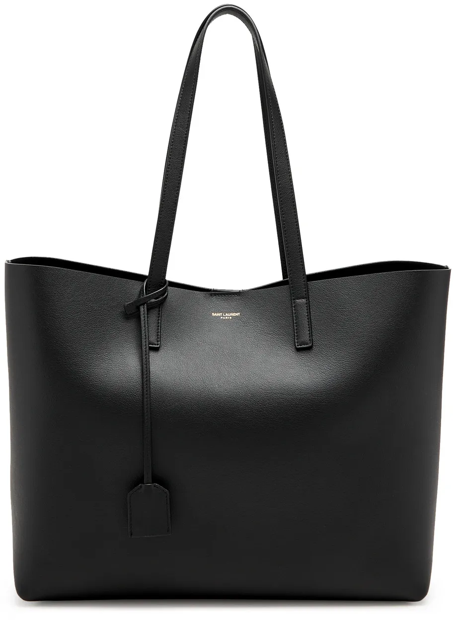 SAINT LAURENT East West grained leather tote -                         -                     -                