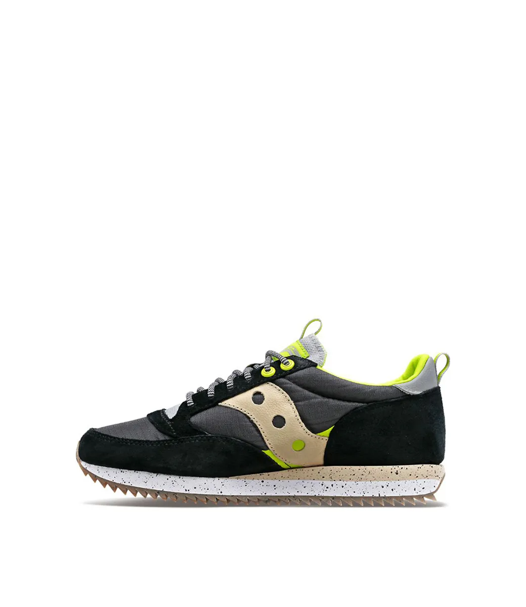 Saucony Men's Jazz 81 Peak Premium Black / Acid Lime