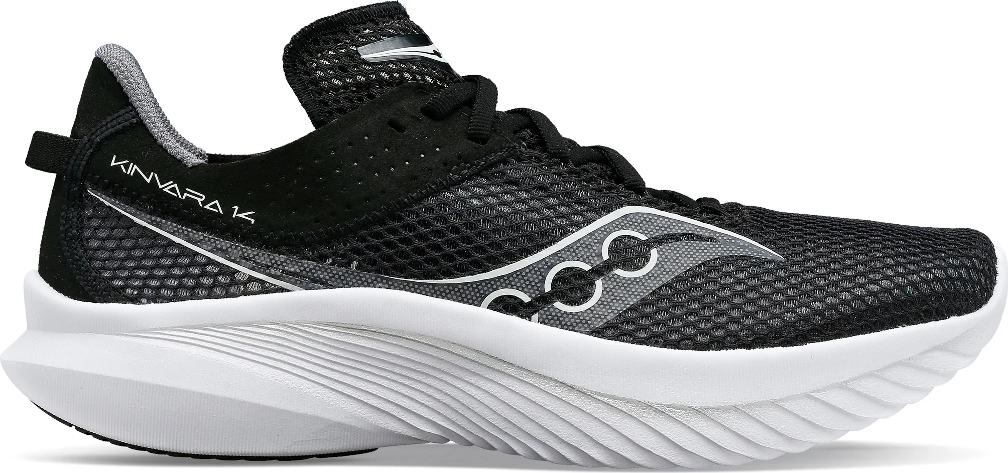 Saucony Men's Kinvara 14 Black/White | Buy Saucony Men's Kinvara 14 Black/White here | Outnorth