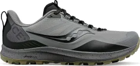 Saucony Men's Peregrine Ice+ 3 Gravel/Black | Buy Saucony Men's Peregrine Ice+ 3 Gravel/Black here | Outnorth