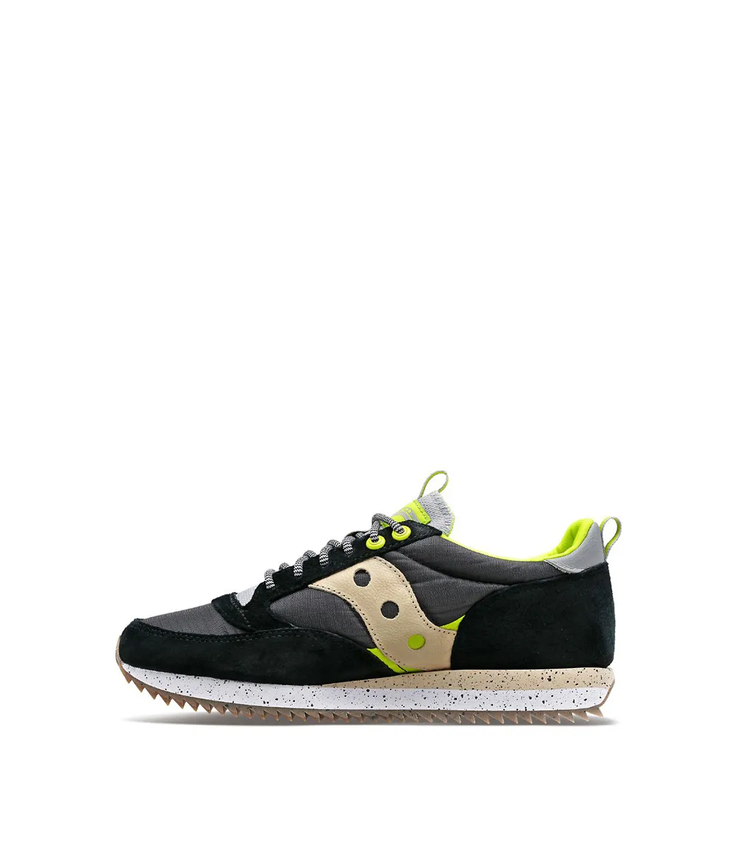 Saucony Women's Jazz 81 Peak Premium Black / Acid Lime