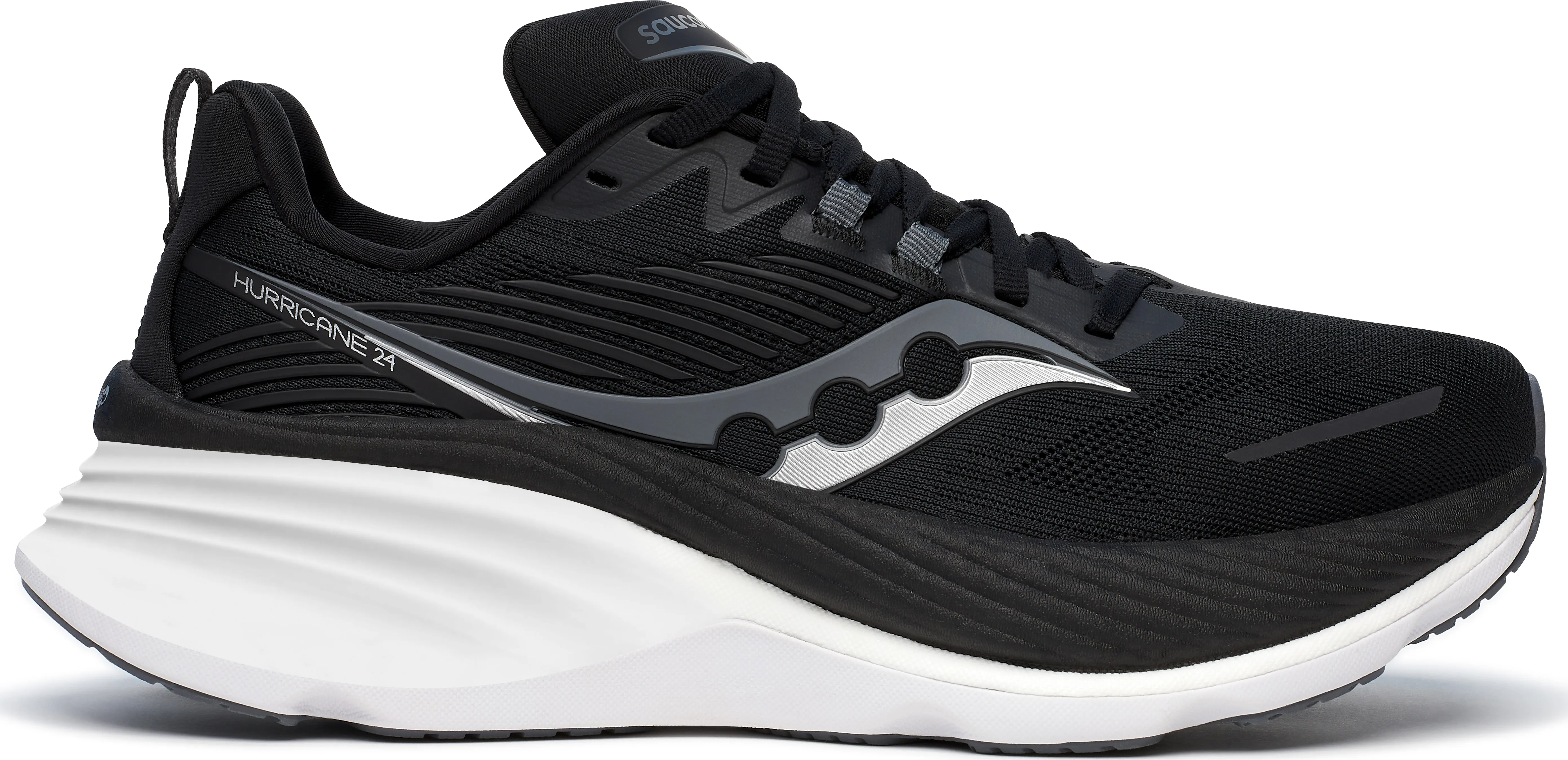 Saucony Women's Hurricane 24- Black | Buy Saucony Women's Hurricane 24- Black here | Outnorth