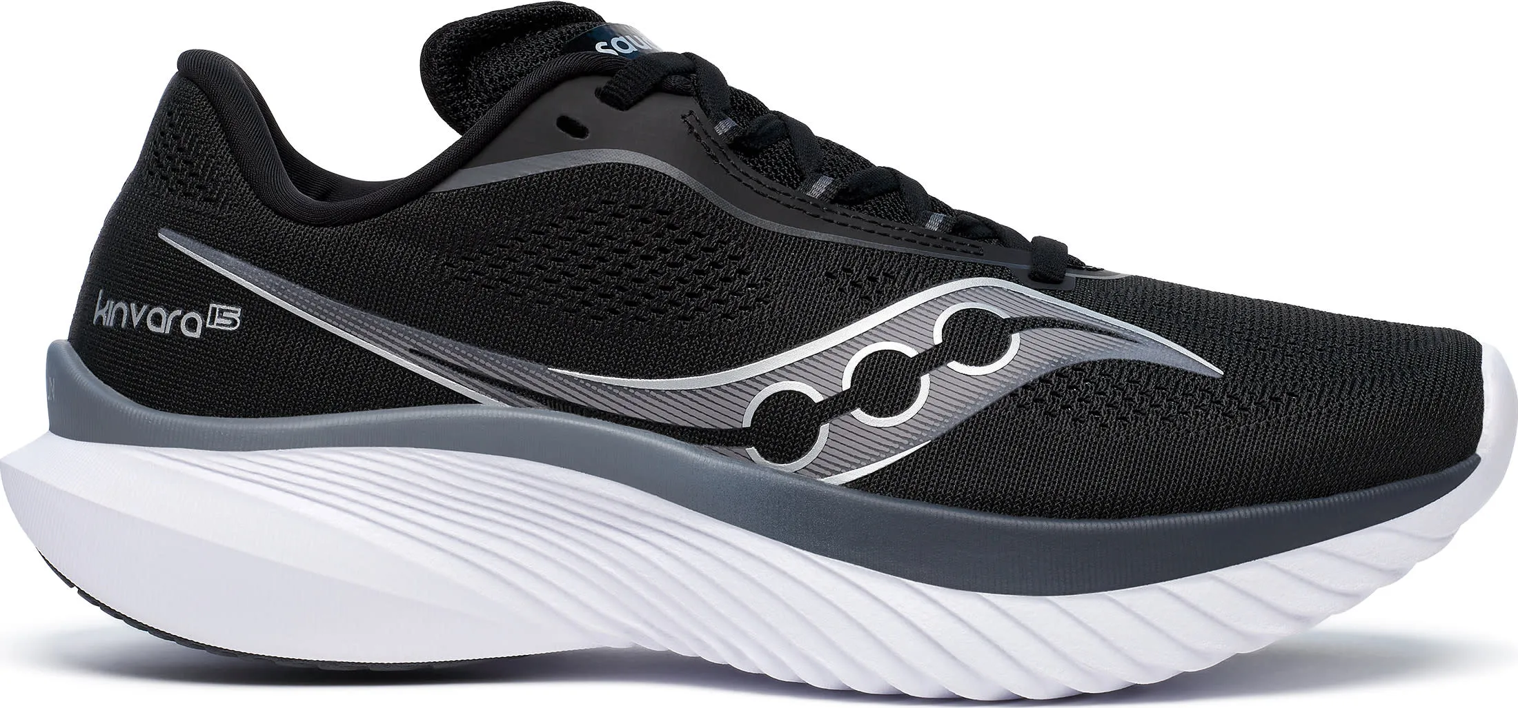 Saucony Women's Kinvara 15 Black/White | Buy Saucony Women's Kinvara 15 Black/White here | Outnorth