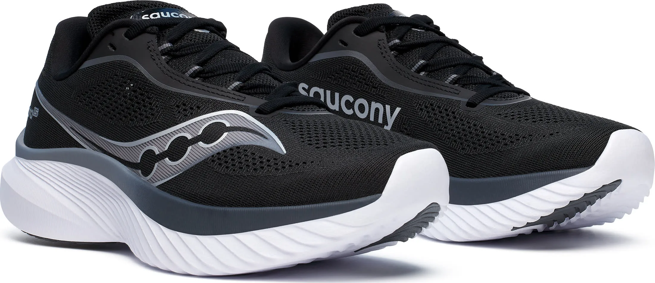 Saucony Women's Kinvara 15 Black/White | Buy Saucony Women's Kinvara 15 Black/White here | Outnorth