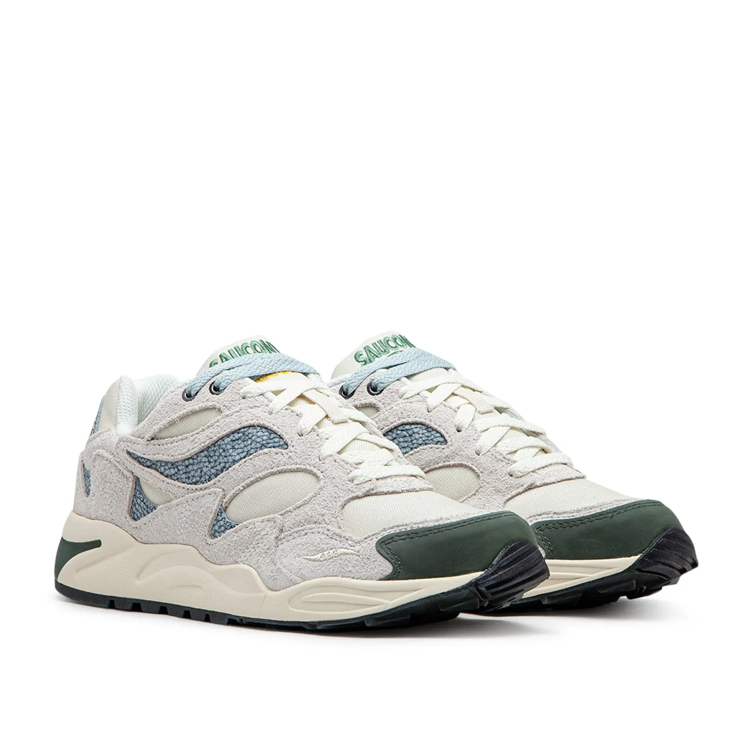 Saucony x Colour Plus Companie Grid Shadow 2 "Arctic Trek" (Cream / Green)