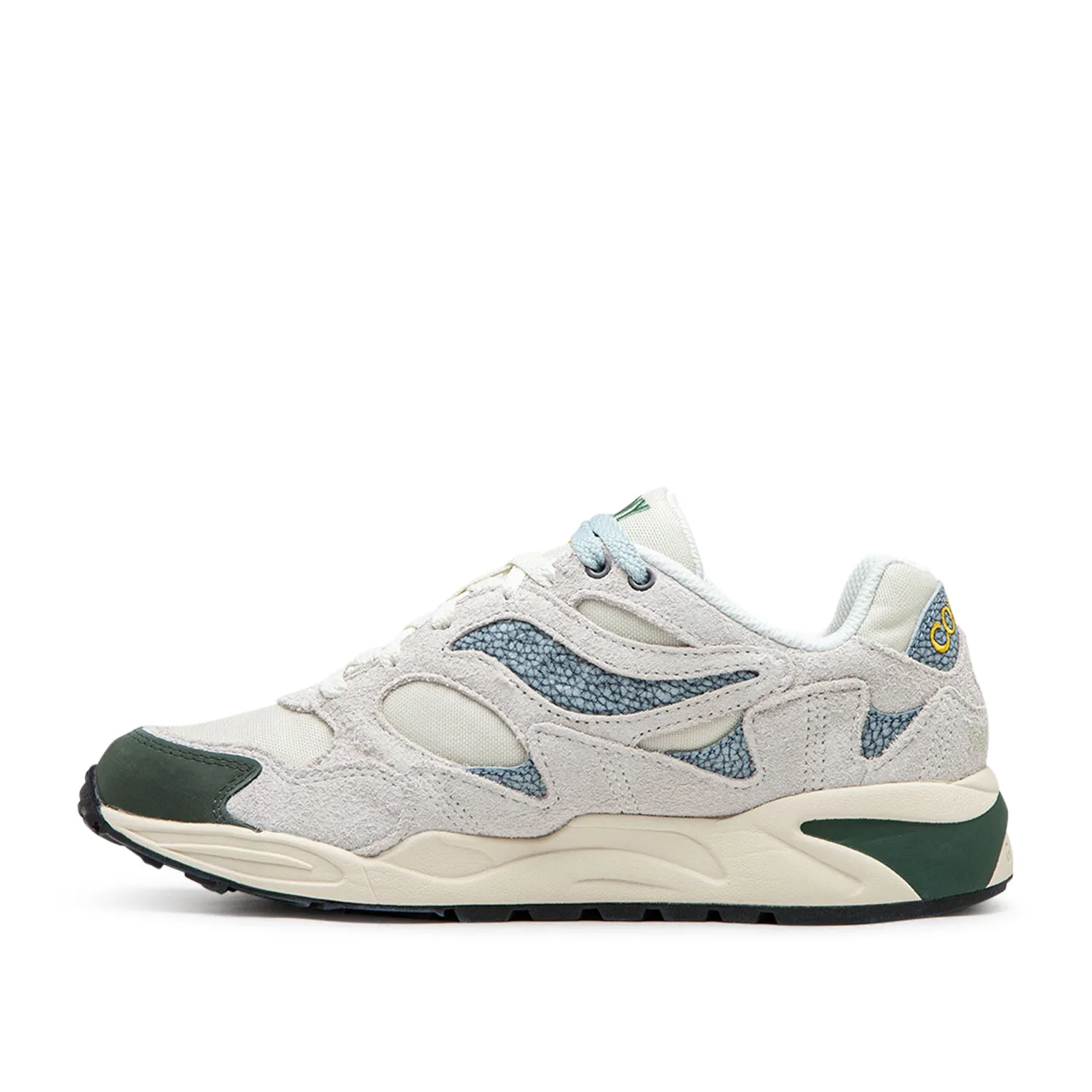 Saucony x Colour Plus Companie Grid Shadow 2 "Arctic Trek" (Cream / Green)