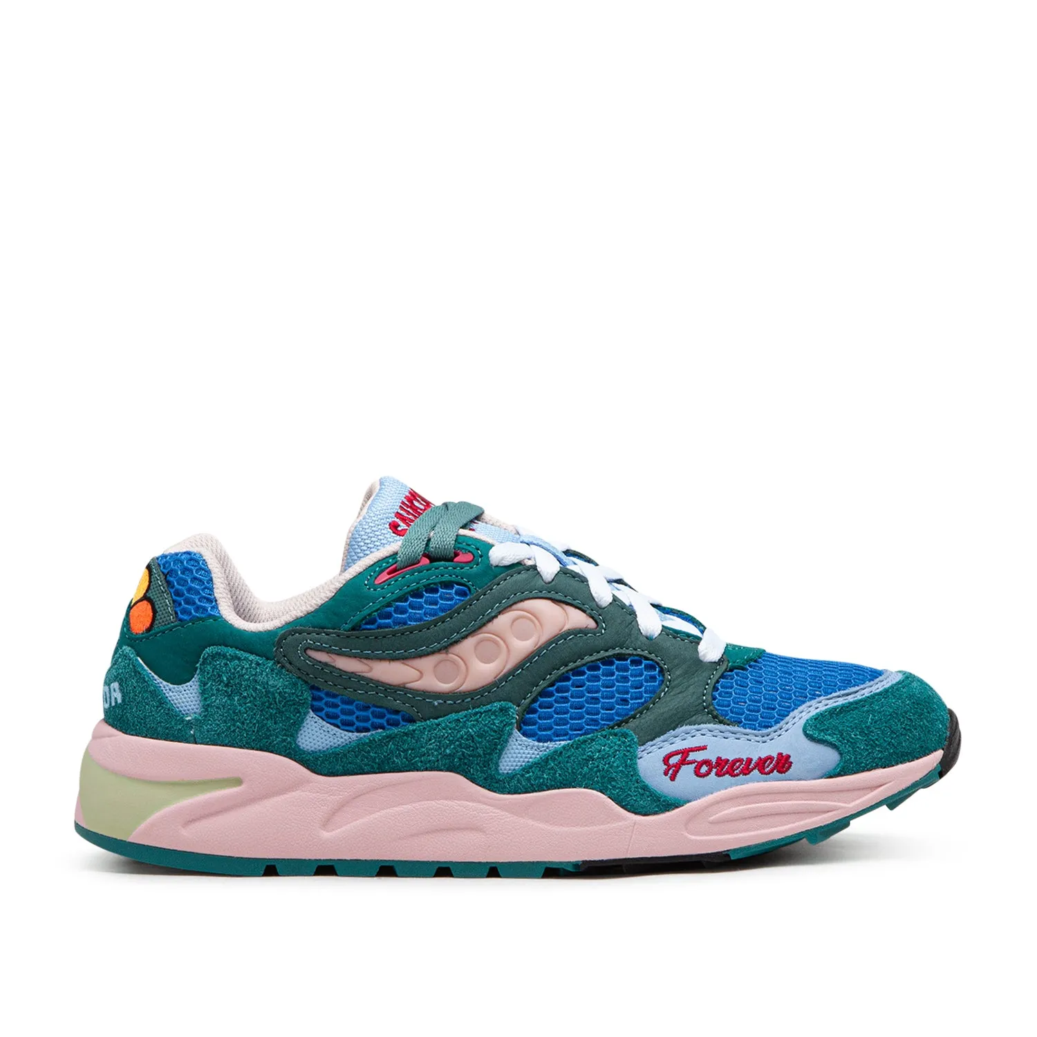 Saucony x JaeTips Grid Shadow 2 (Blue / Multi)