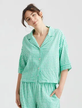 Seersucker Short Sleeve Shirt