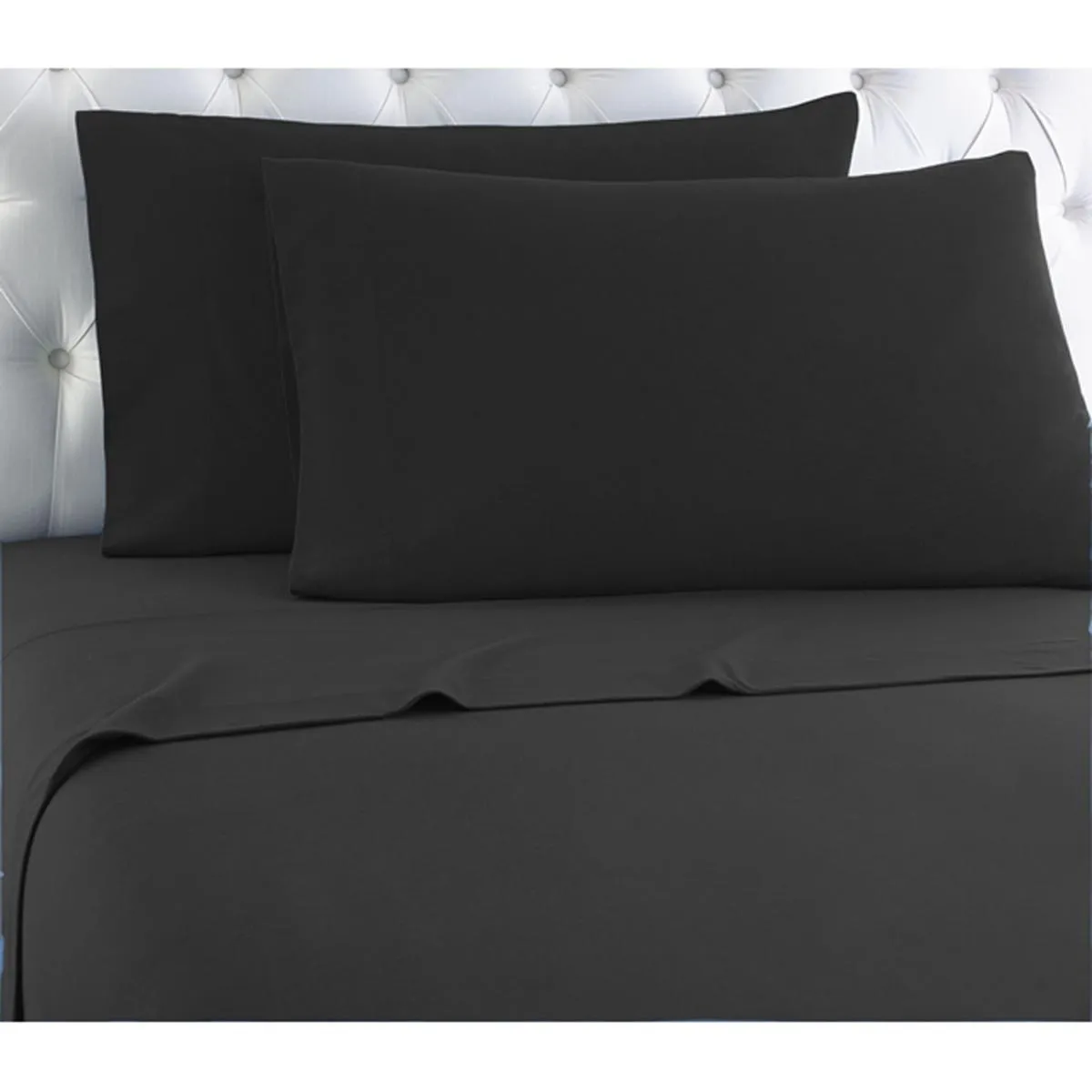 Shavel Micro Flannel Solid Color Sheet Set - Twin