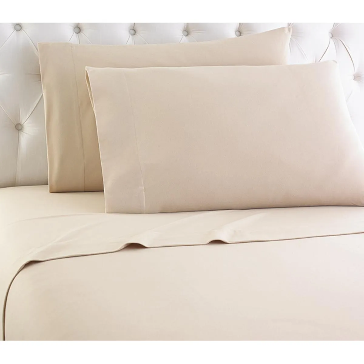 Shavel Micro Flannel Solid Color Sheet Set - Twin