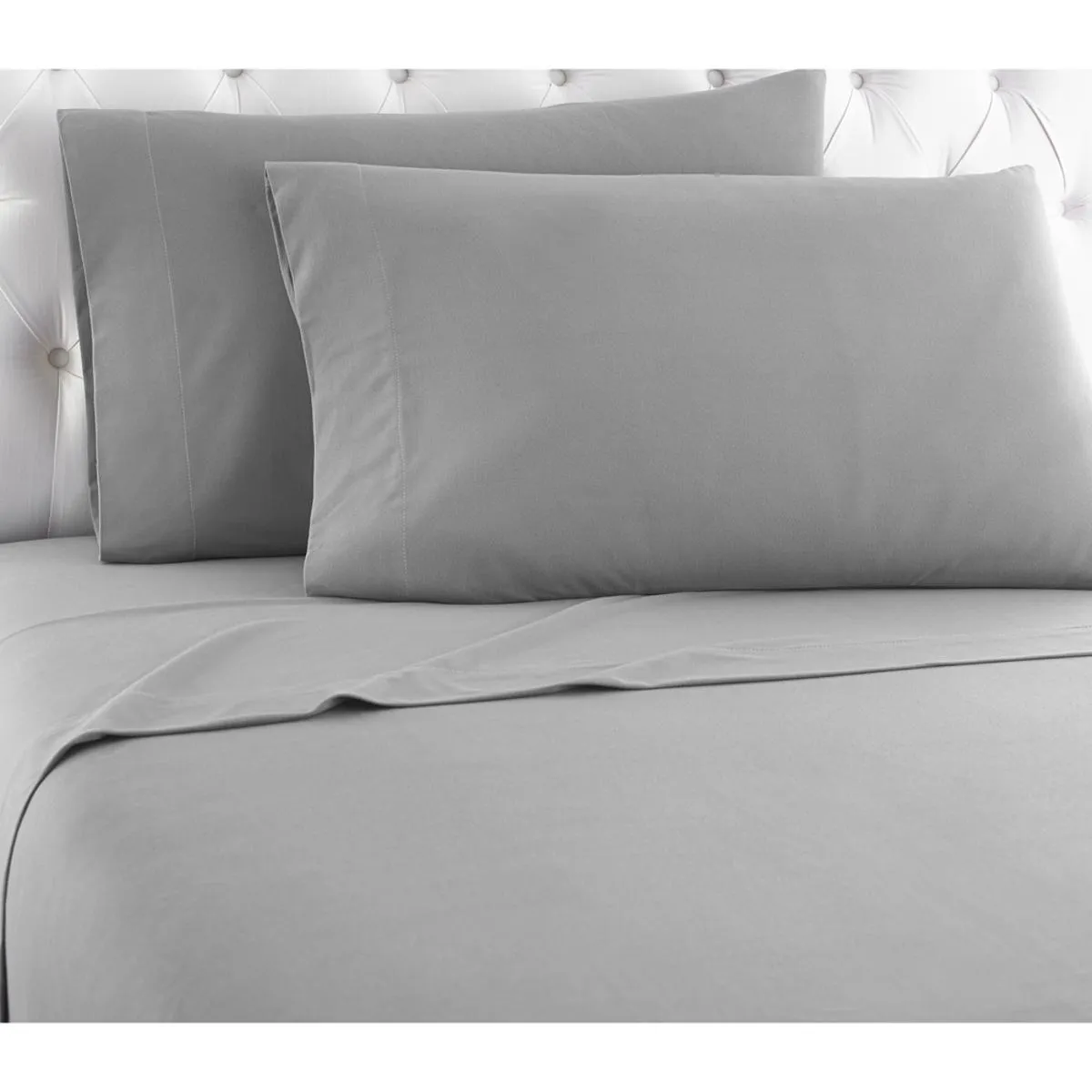 Shavel Micro Flannel Solid Color Sheet Set - Twin