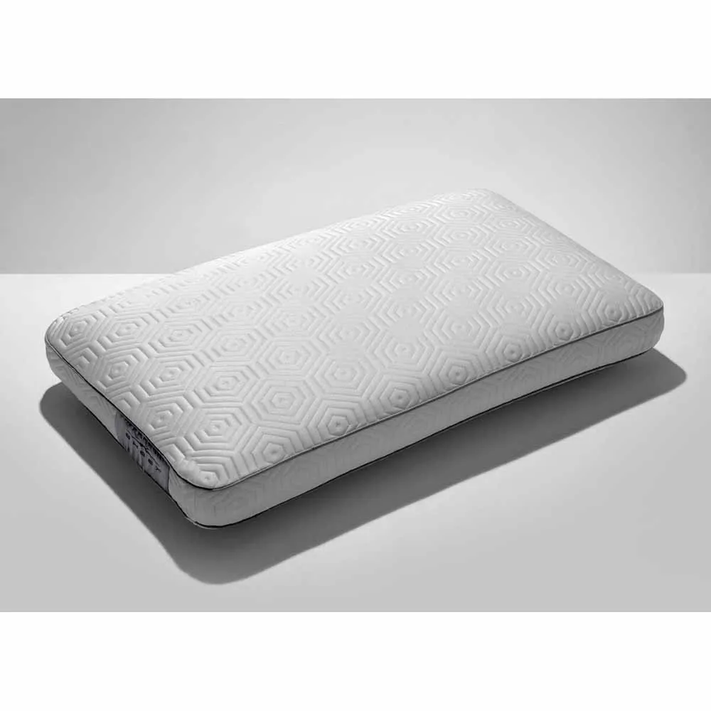 Sheex Elevated Performance Cooling Memory Foam Pillow - White