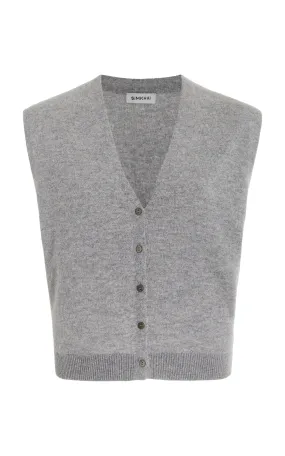 SIMKHAI Rozzi Knit Cashmere Vest