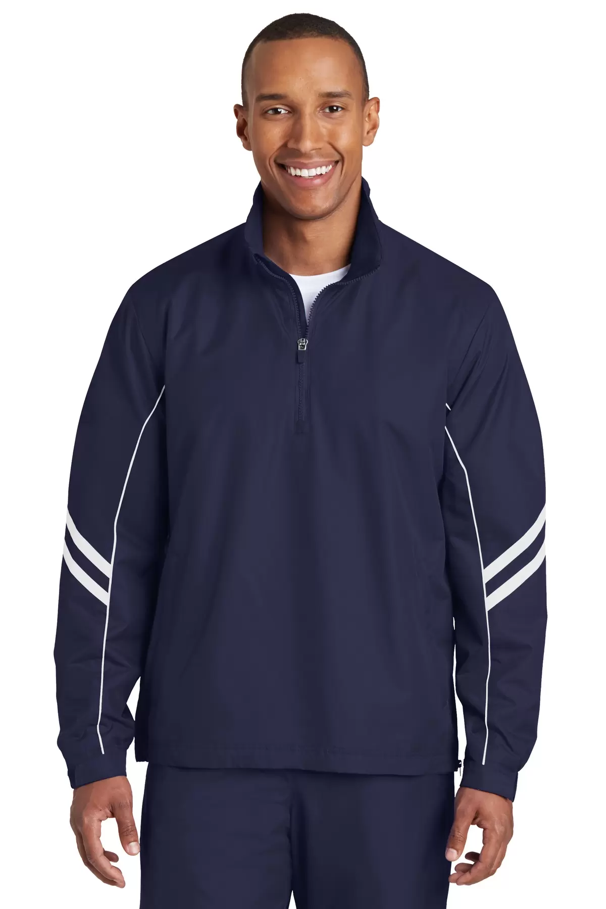 Sport Tek JST84 Sport-Tek Shield Ripstop 1/2-Zip Pullover SKU: JST84