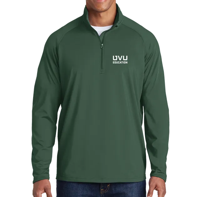 Sport-Tek Sport-Wick Stretch 1/2-Zip Pullover - UVU Education