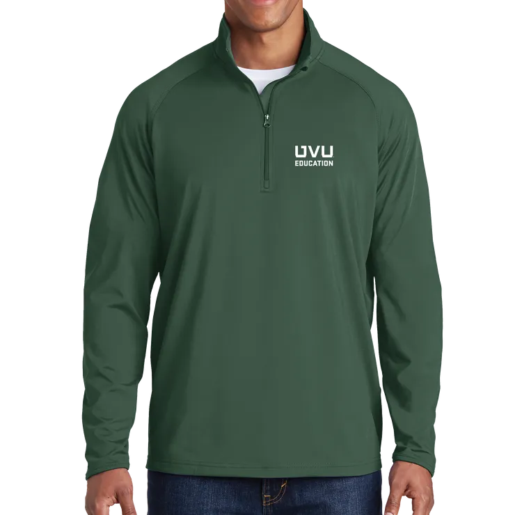 Sport-Tek Sport-Wick Stretch 1/2-Zip Pullover - UVU Education