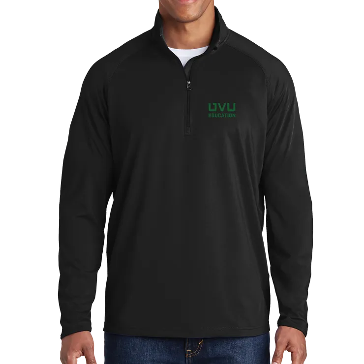 Sport-Tek Sport-Wick Stretch 1/2-Zip Pullover - UVU Education