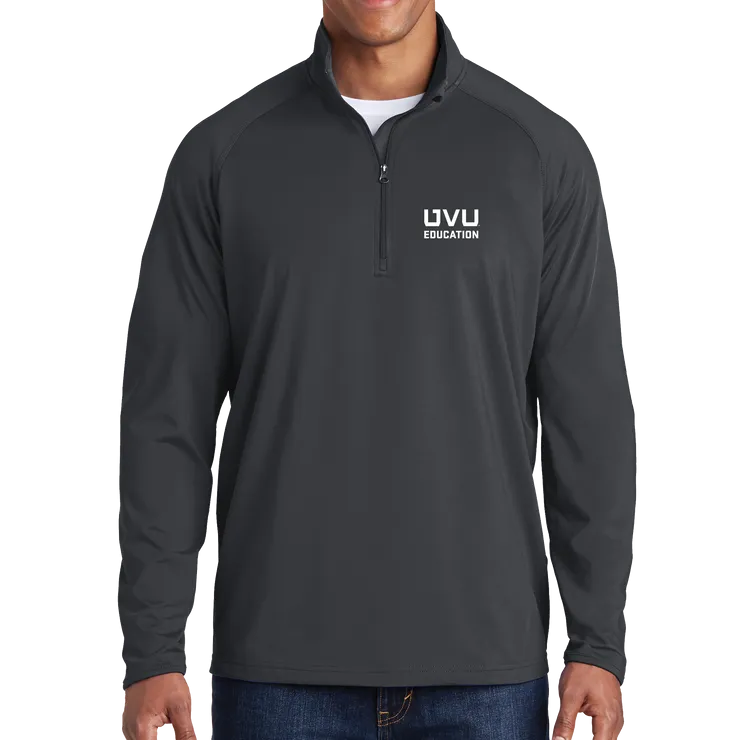 Sport-Tek Sport-Wick Stretch 1/2-Zip Pullover - UVU Education