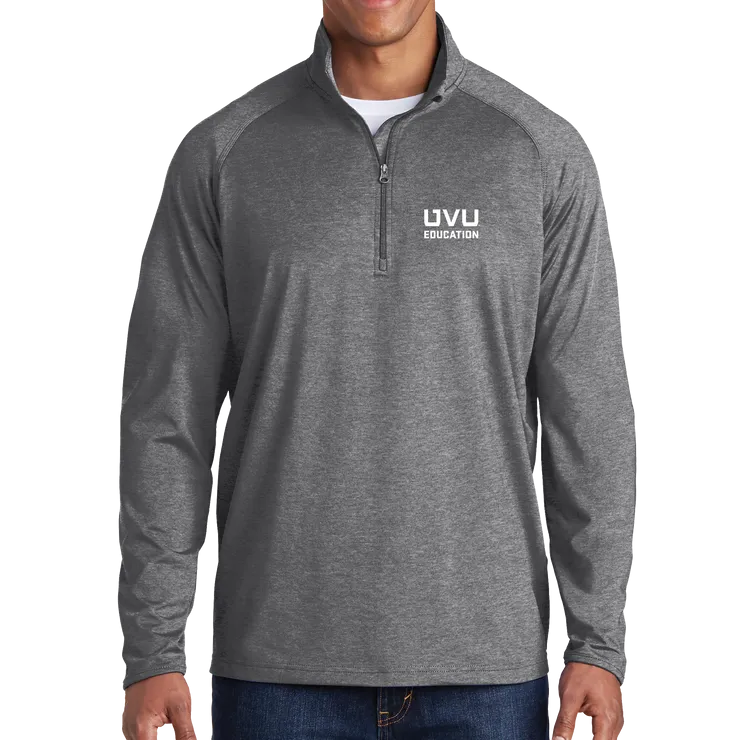 Sport-Tek Sport-Wick Stretch 1/2-Zip Pullover - UVU Education