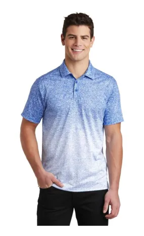 Sport-Tek ST671 Ombre Heather Polo