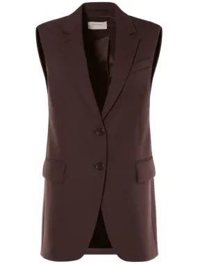 Sportmax   Parana stretch wool vest 