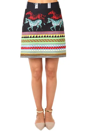 SUNO A Line Mini Skirt