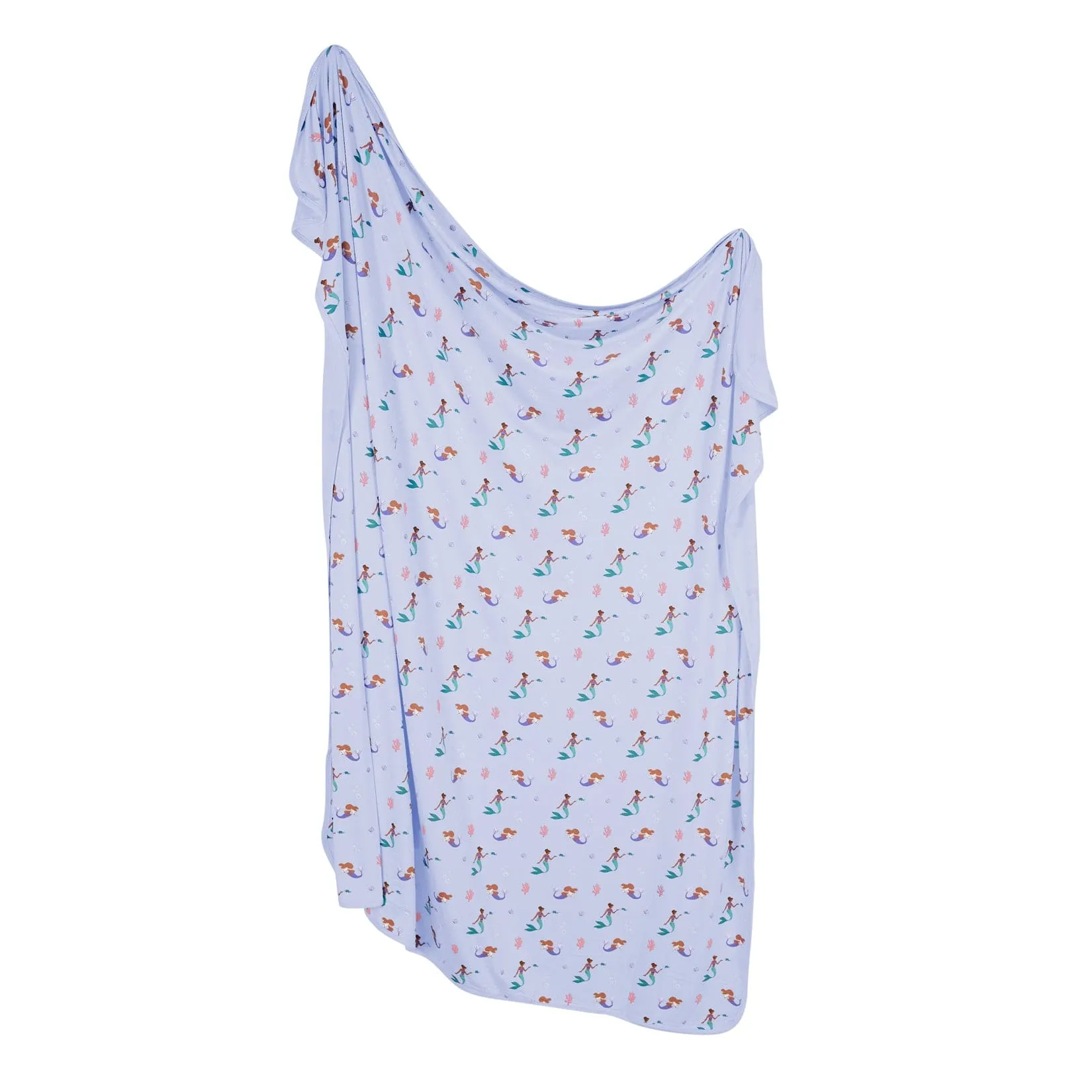 Swaddle Blanket in Mermaid