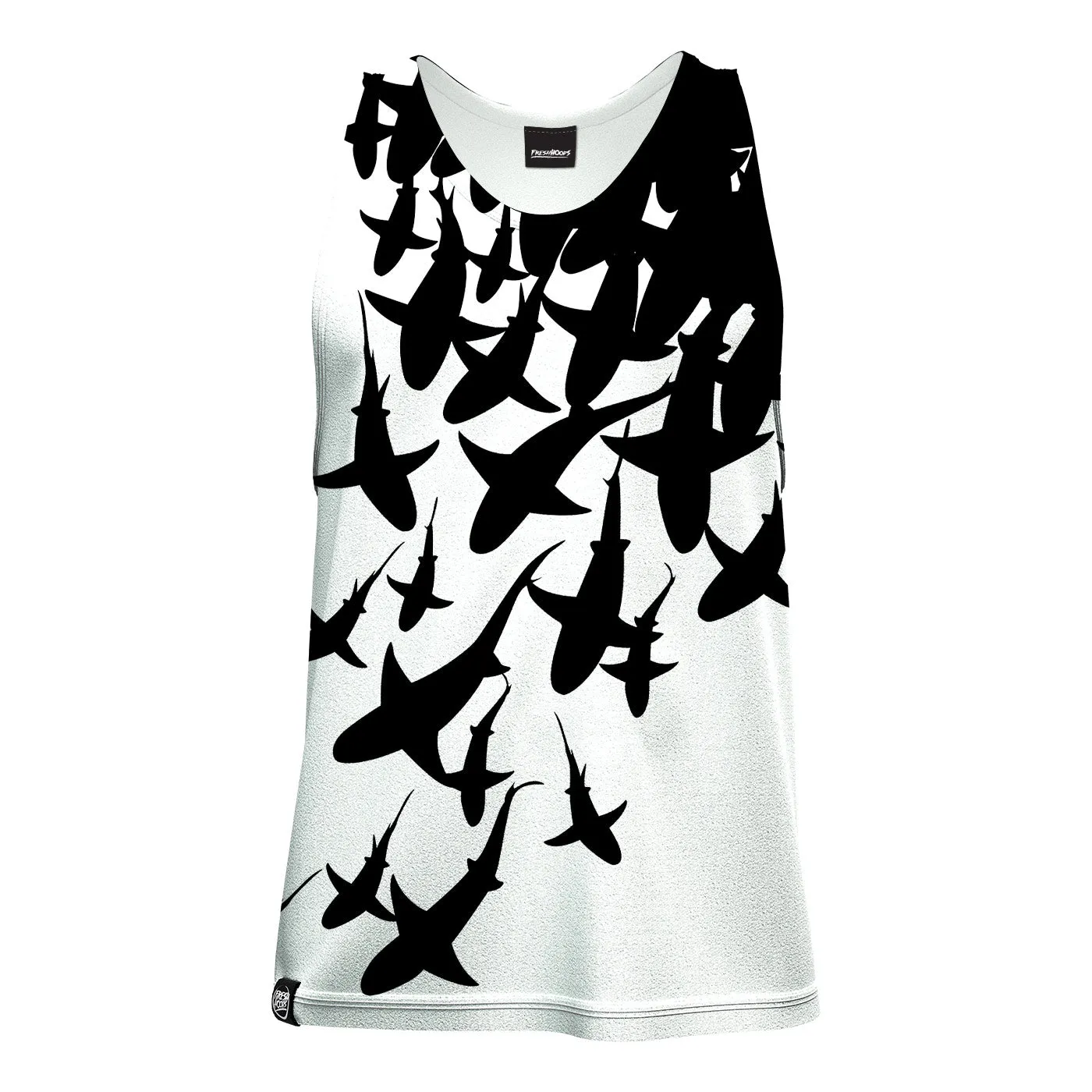 Swarm Of Sharks Tank Top