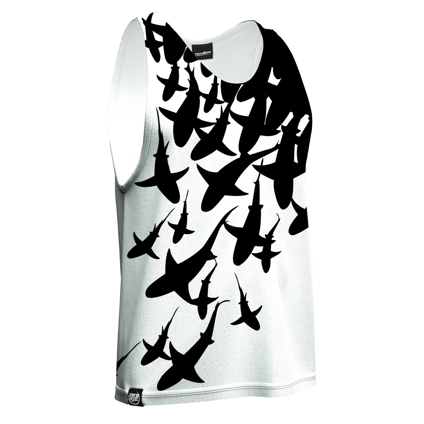 Swarm Of Sharks Tank Top