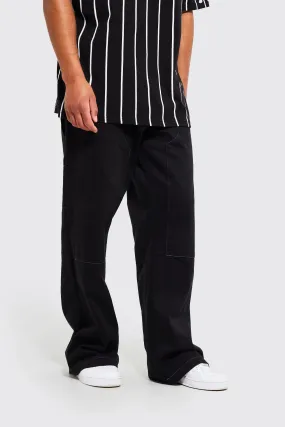 Tall Baggy Fit Heavyweight Worker Trousers