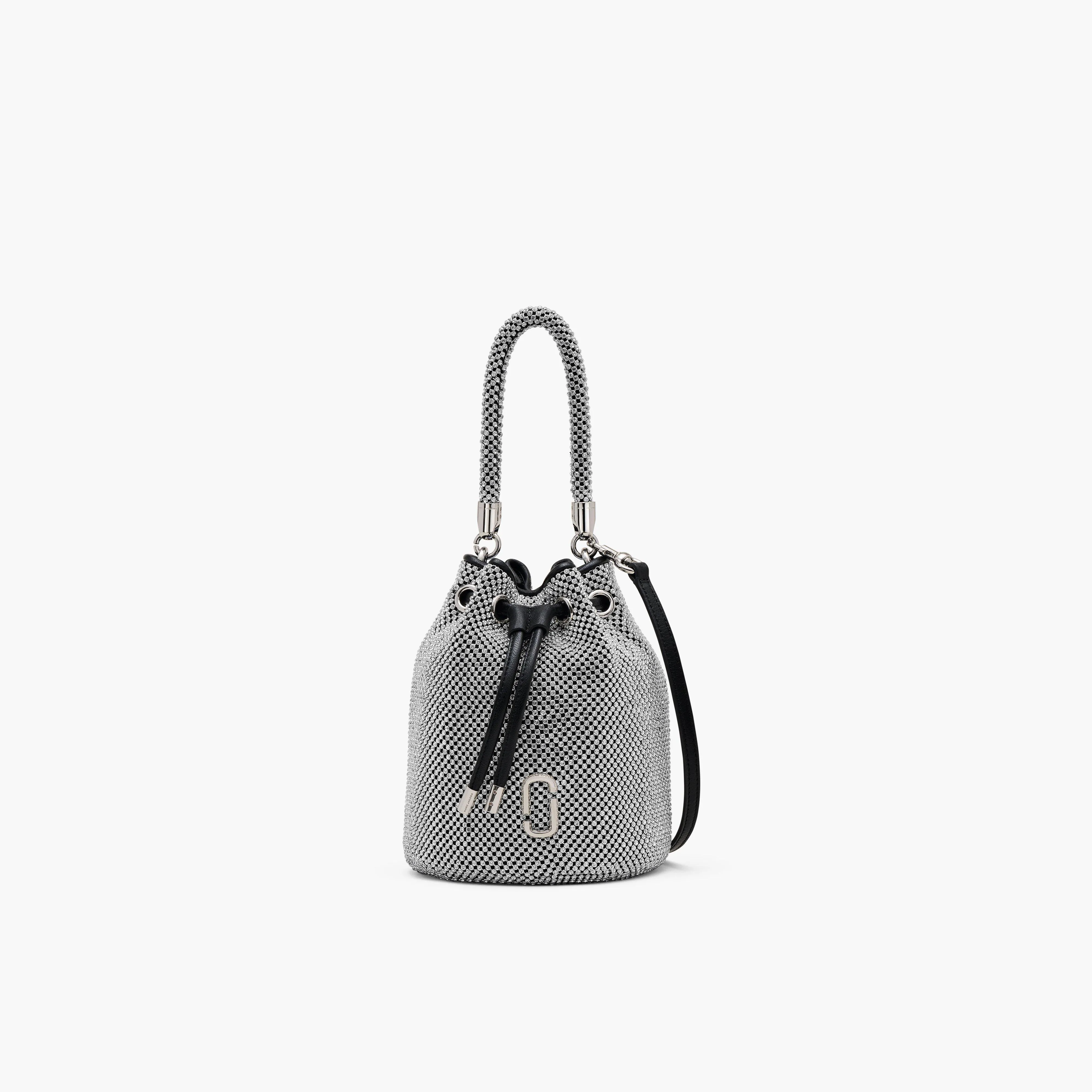 The Rhinestone Mini Bucket Bag