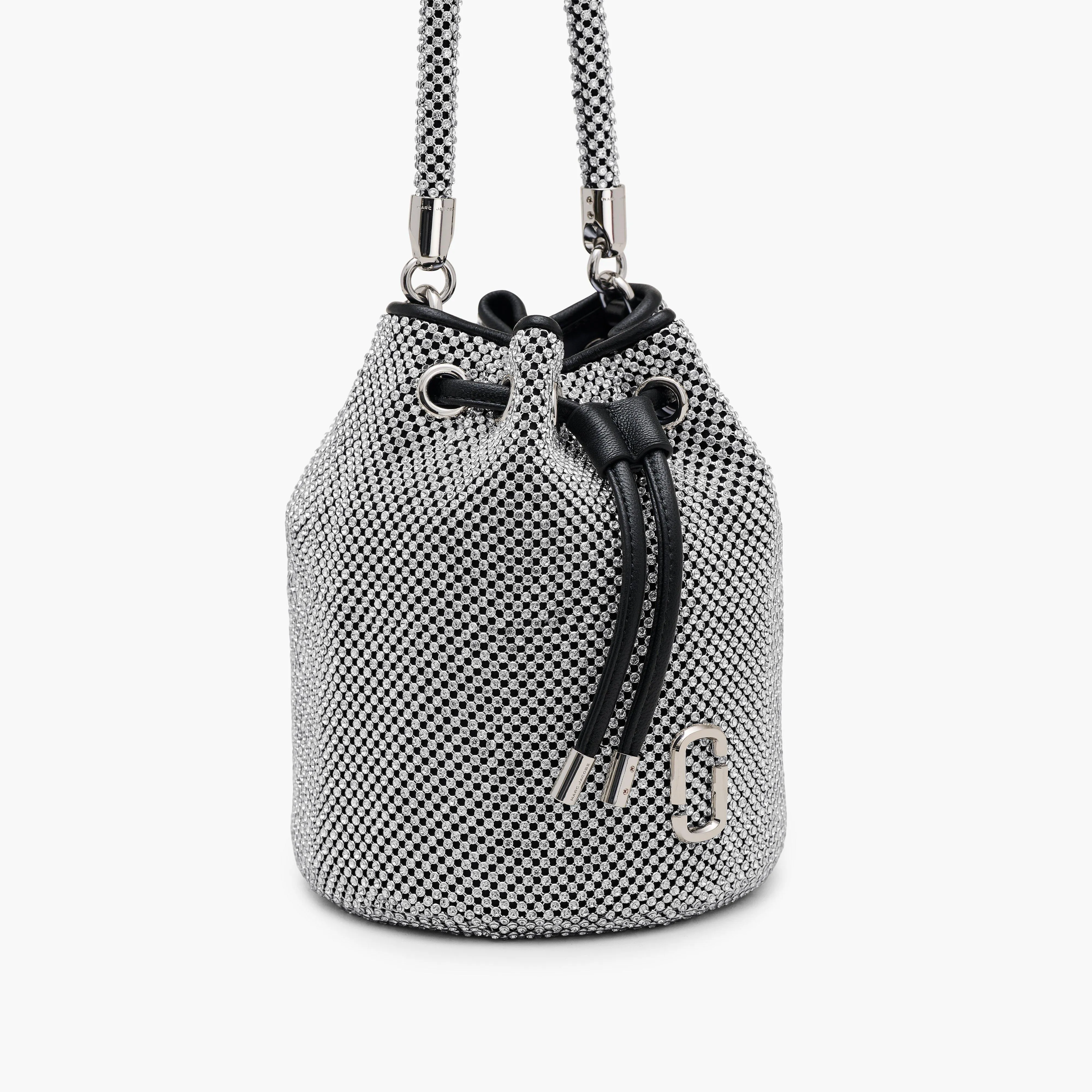 The Rhinestone Mini Bucket Bag