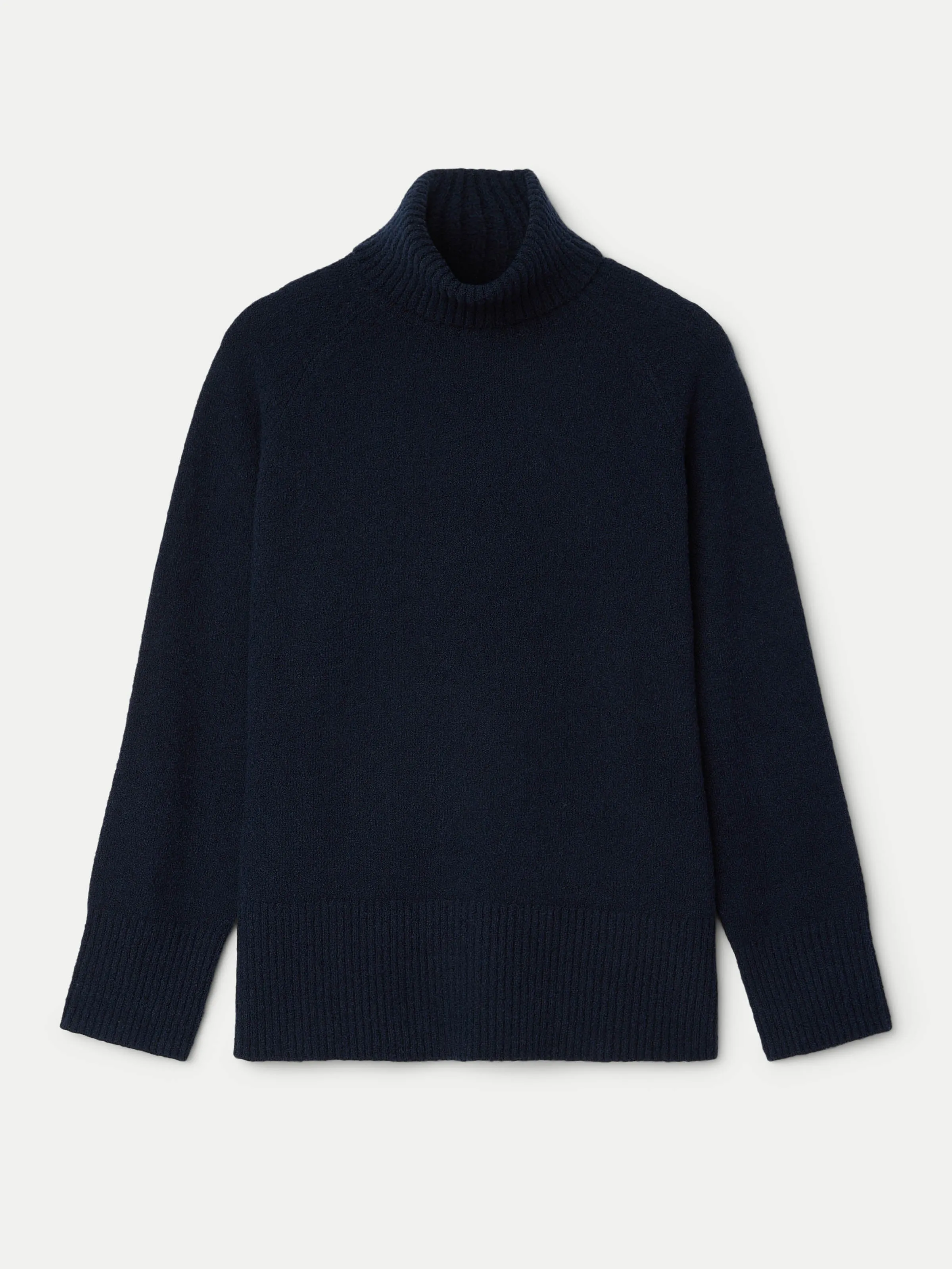 The Seawool Turtleneck in Space Blue