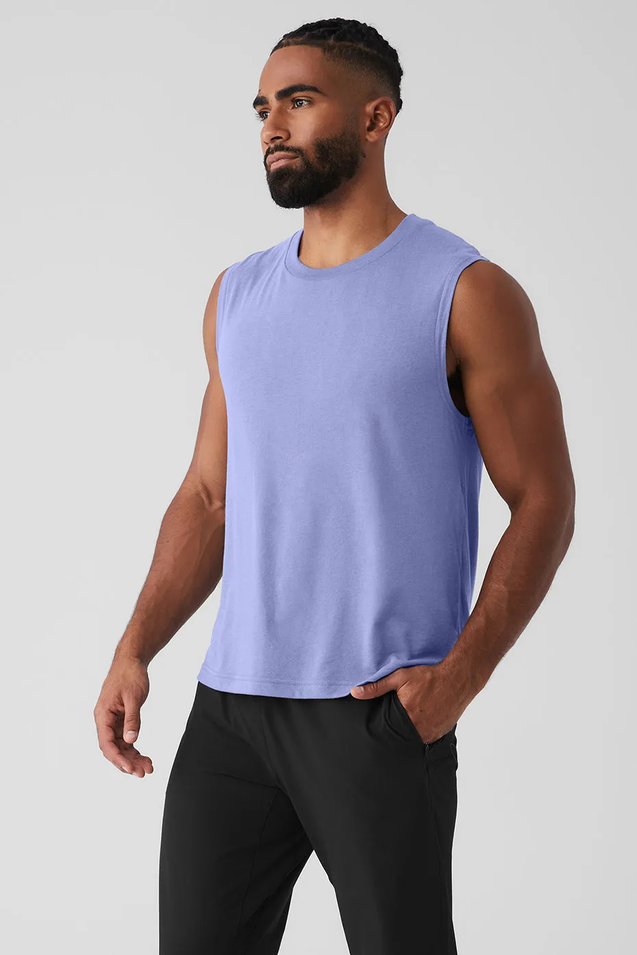 The Triumph Muscle Tank - Infinity Blue