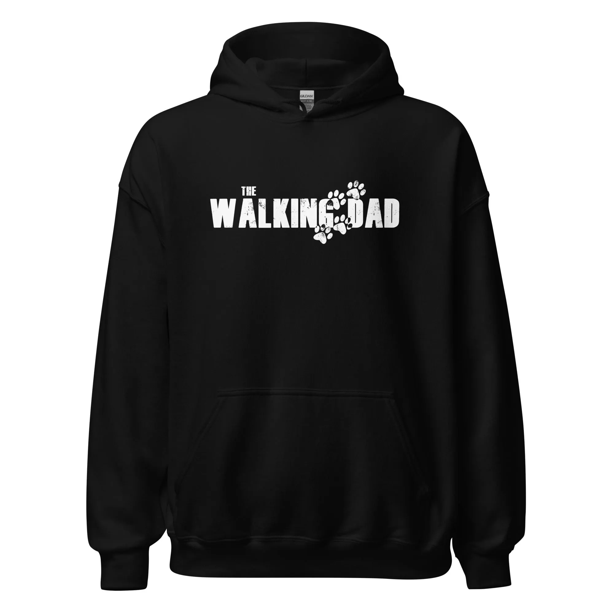 The Walking Dad Paw Print Hoodie