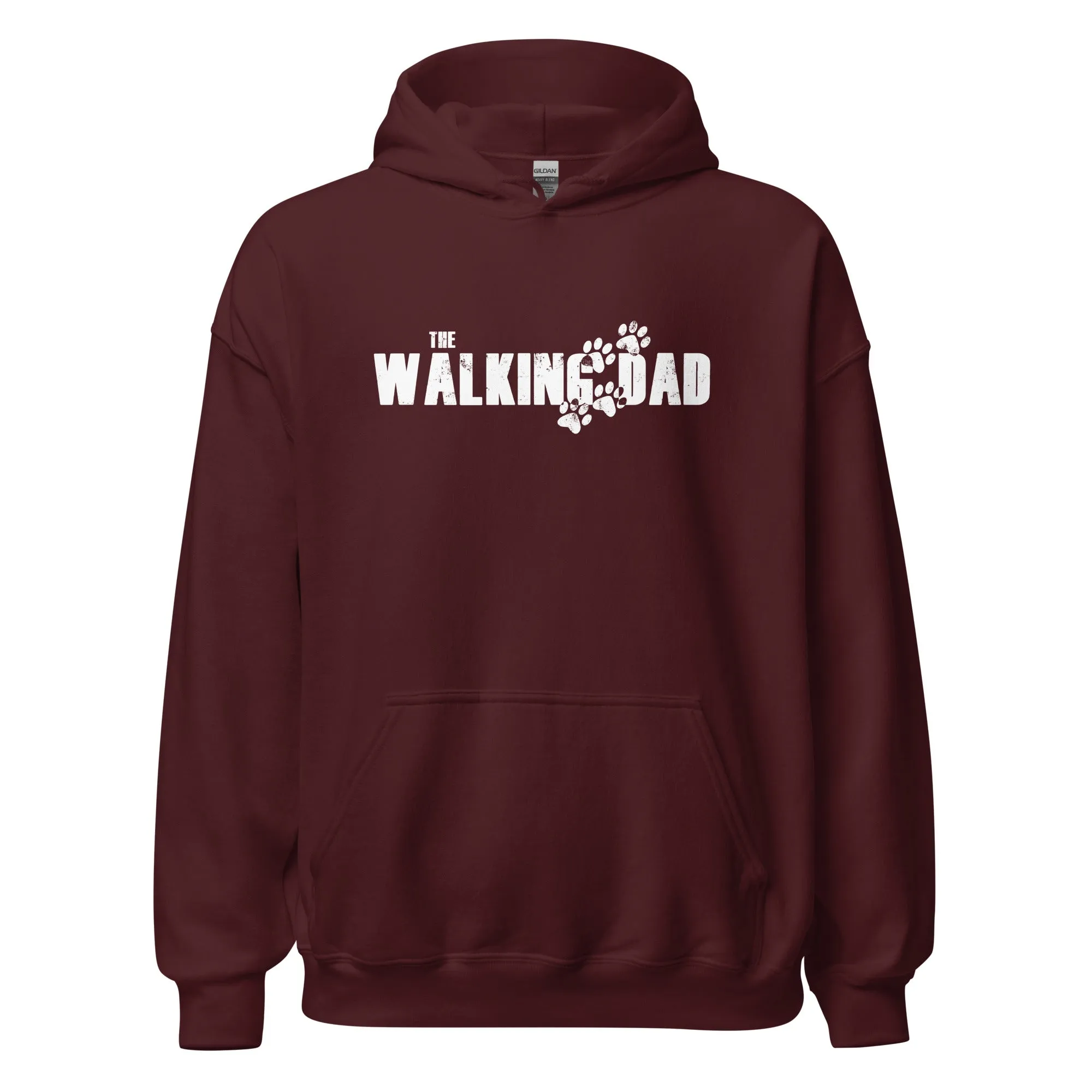 The Walking Dad Paw Print Hoodie