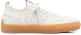 Tod's suede-panelled low-top sneakers White