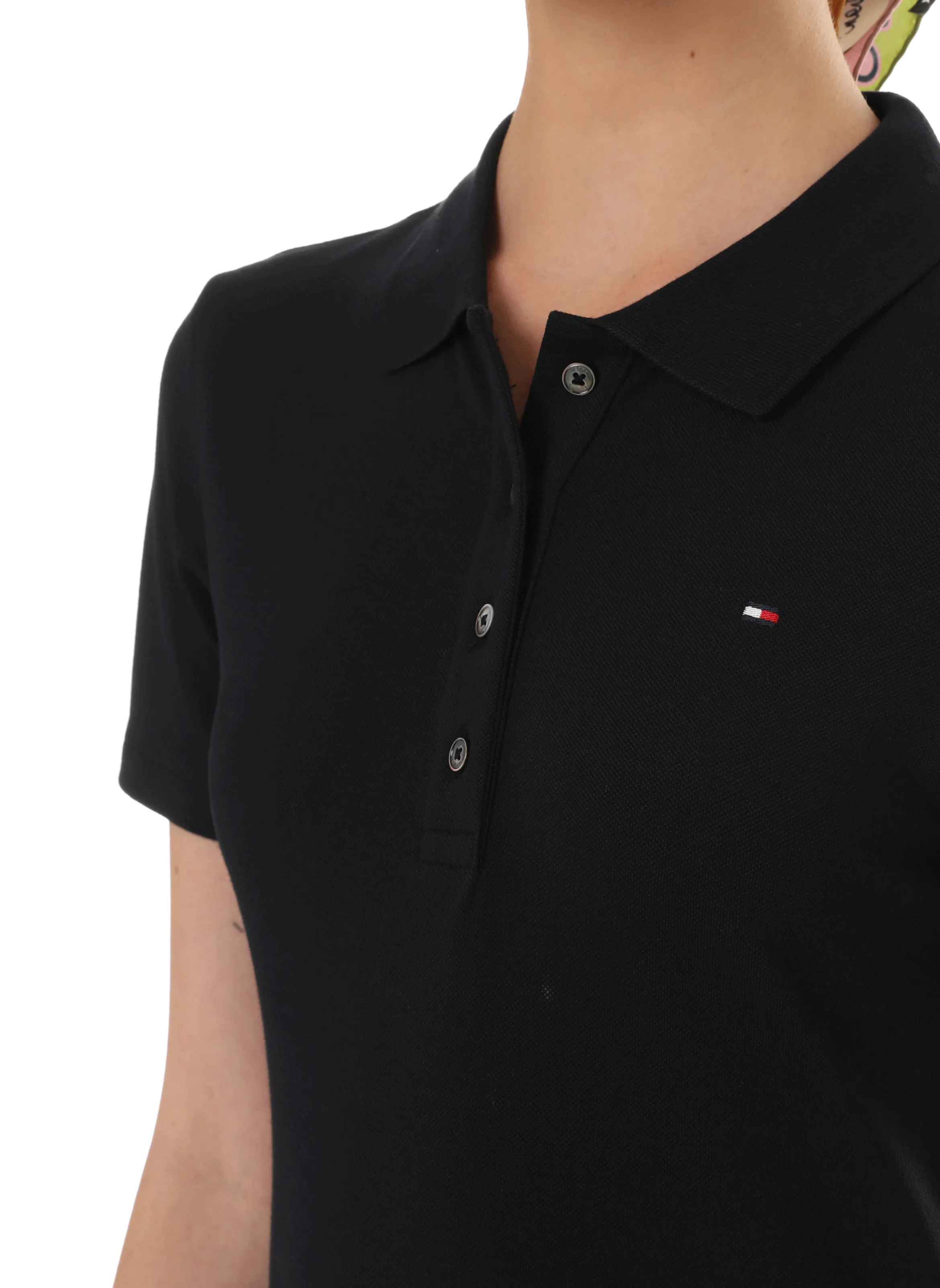 Tommy hilfiger  Cotton polo shirt  - Blue