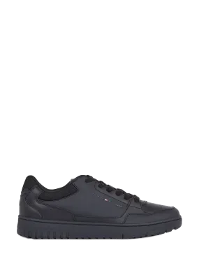 Tommy hilfiger  Leather sneakers  - Black