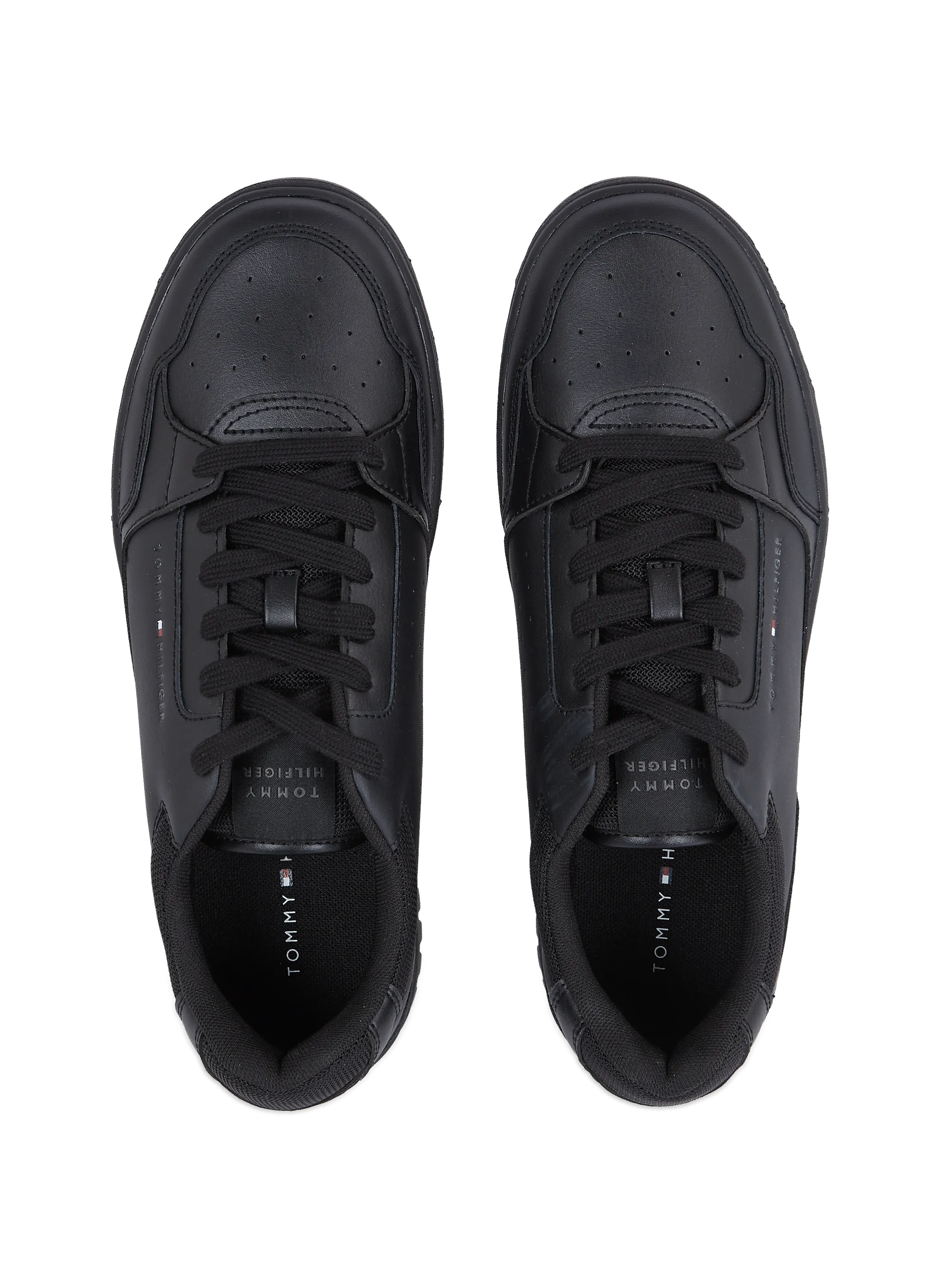 Tommy hilfiger  Leather sneakers  - Black