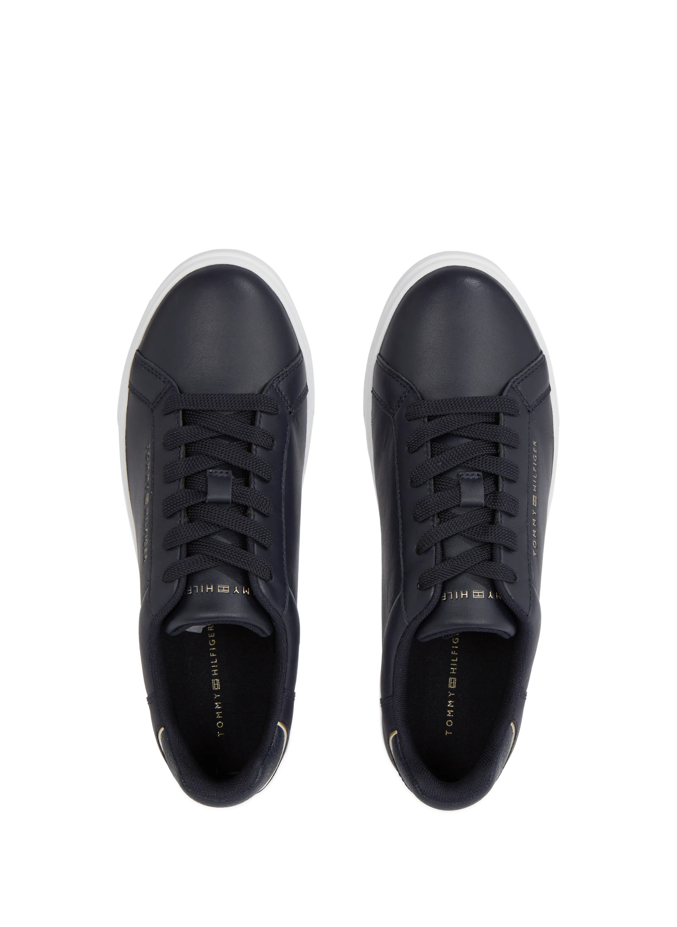 Tommy hilfiger   Leather sneakers - Blue