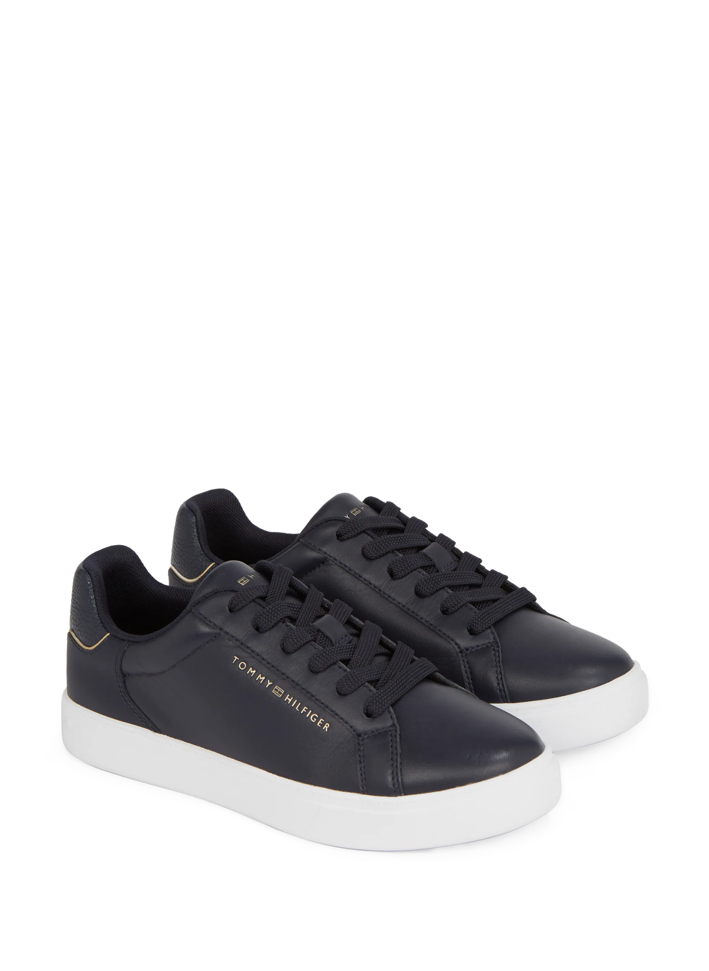 Tommy hilfiger   Leather sneakers - Blue